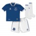 Everton Dwight McNeil #7 Domaci Dres za Dječji 2023-24 Kratak Rukavima (+ kratke hlače)